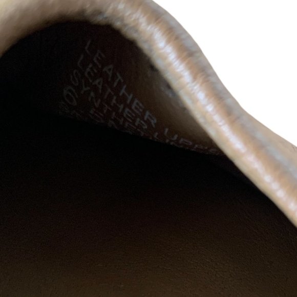 Tory Burch Women's Eddie Lamb Leather Ballet Flats in Royal Tan Size 6.5 - Picture 8 of 11